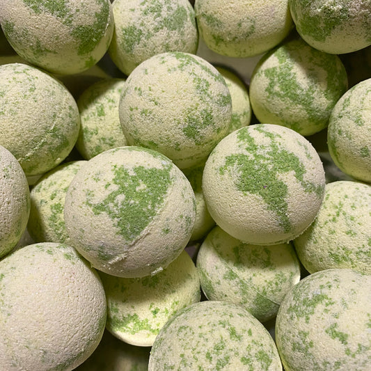 Green Round Bath Bomb