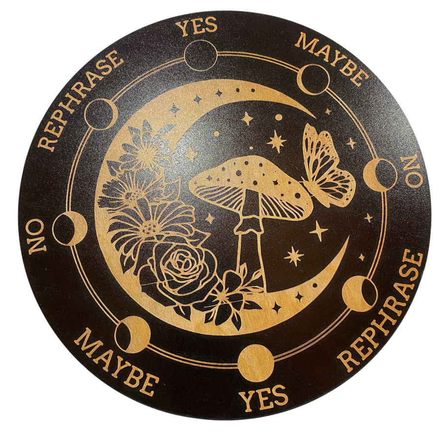 Mushroom Moon Pendulum Board- lg