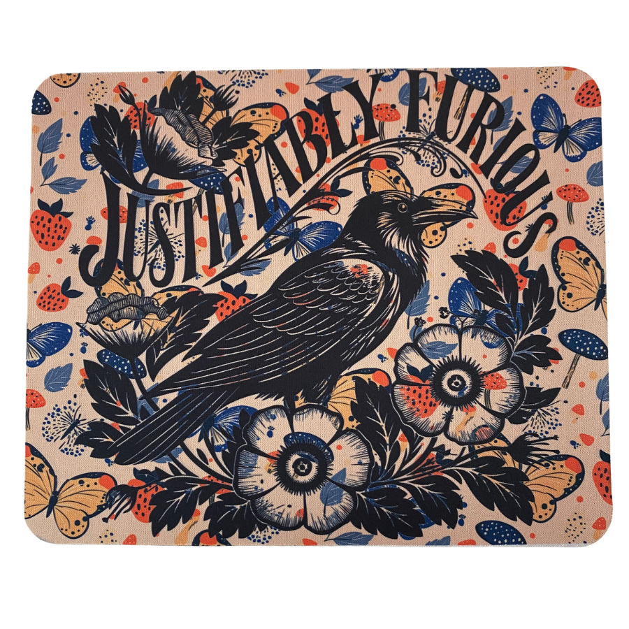 Justifiably Furious Mouse Pad