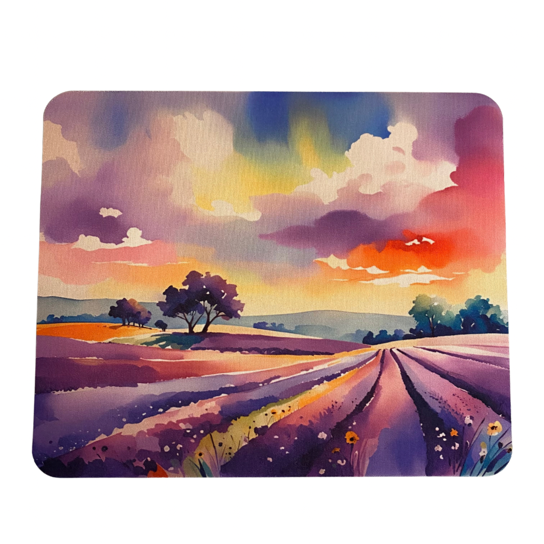 Lavender Field Mouse Pad