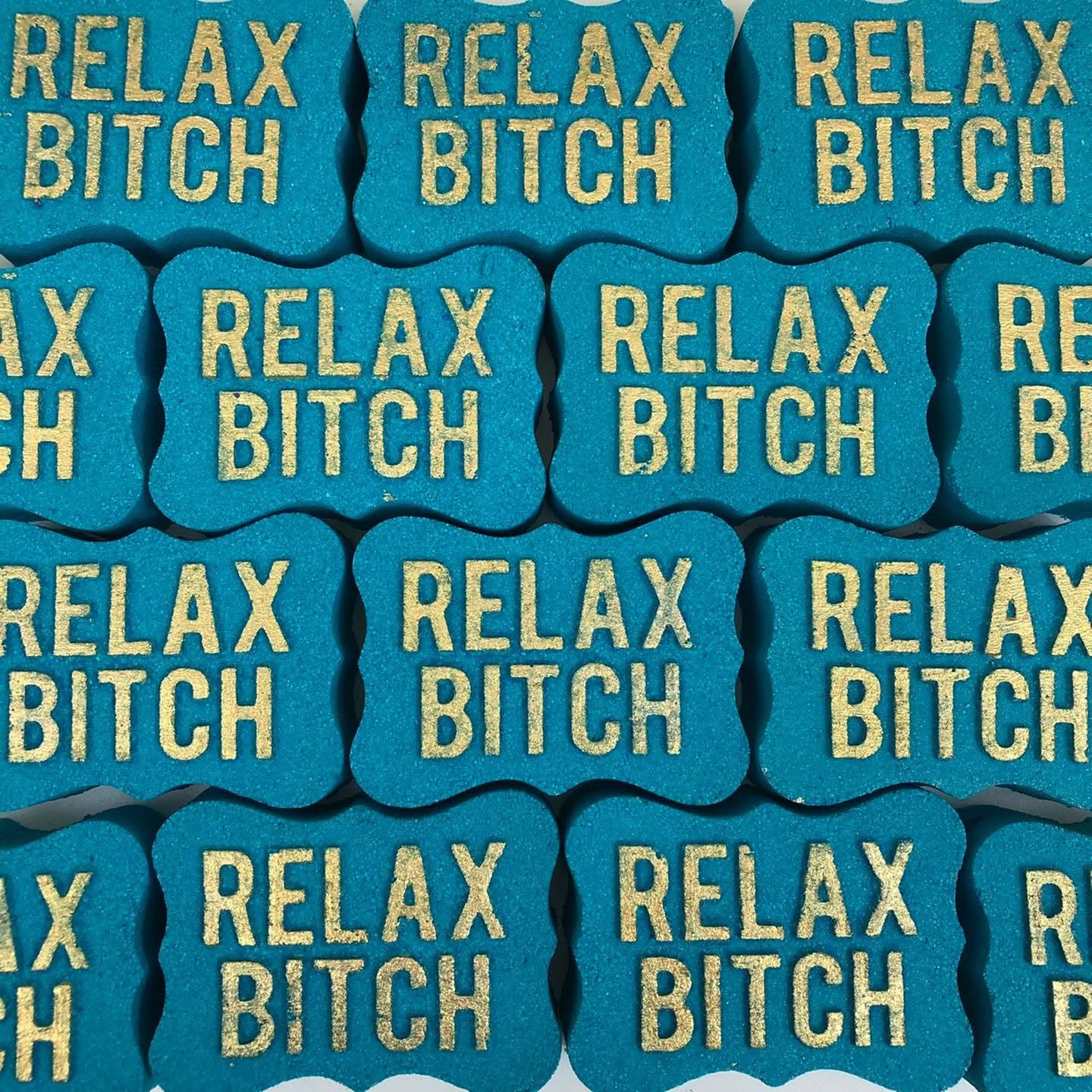 Teal Relax Bitch Bath Bomb