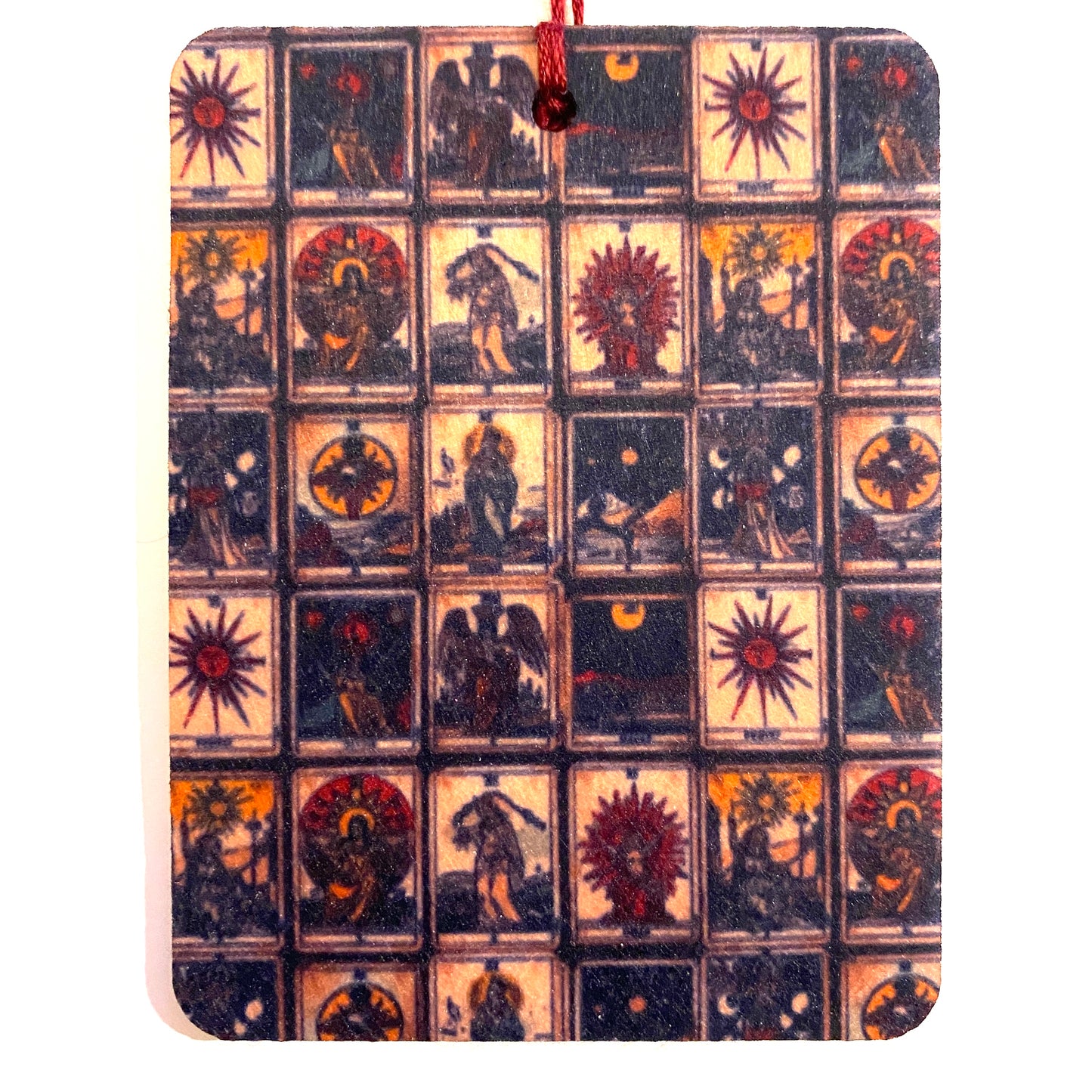 Tarot Red Air Freshener Felt