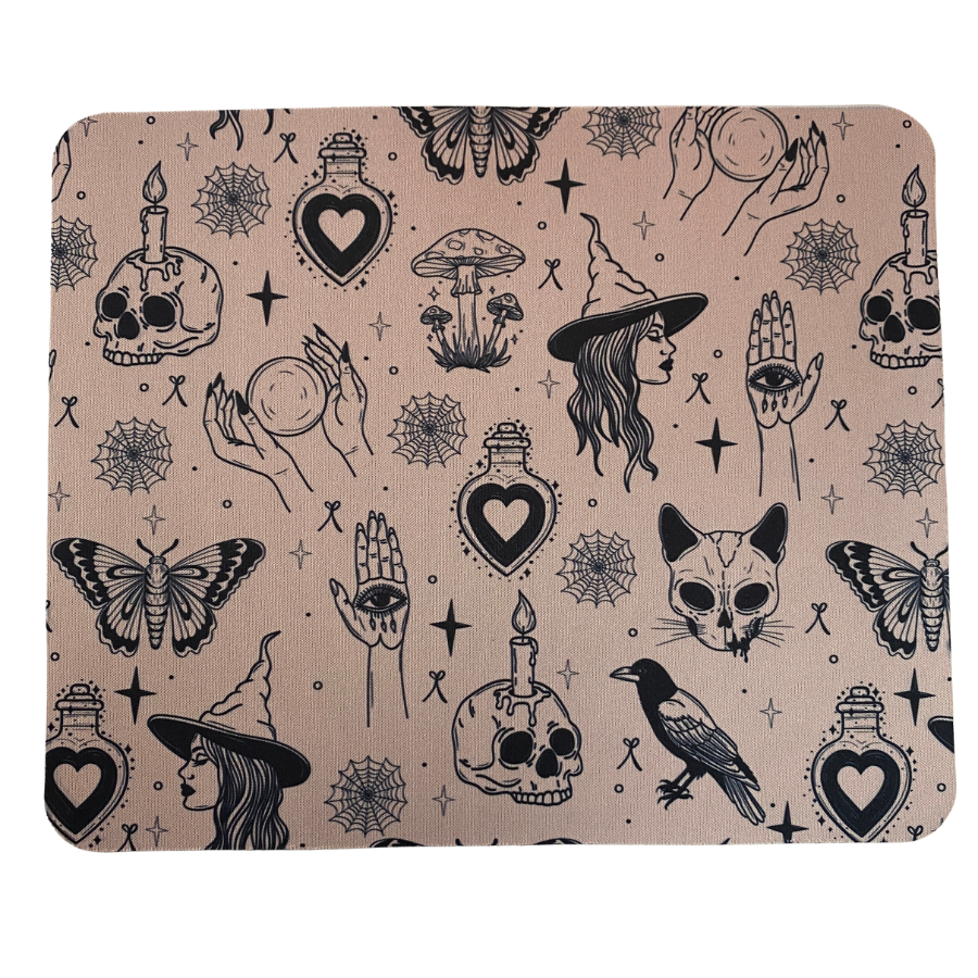 Witches Bones Mouse Pad