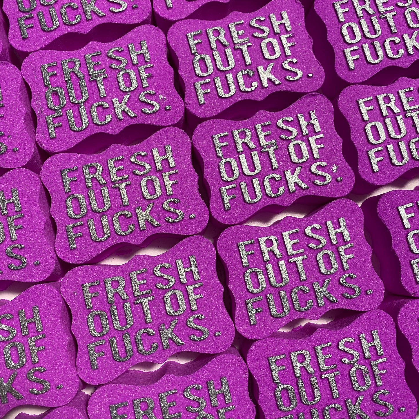 Pink Fresh Out Of Fucks Bath Bomb