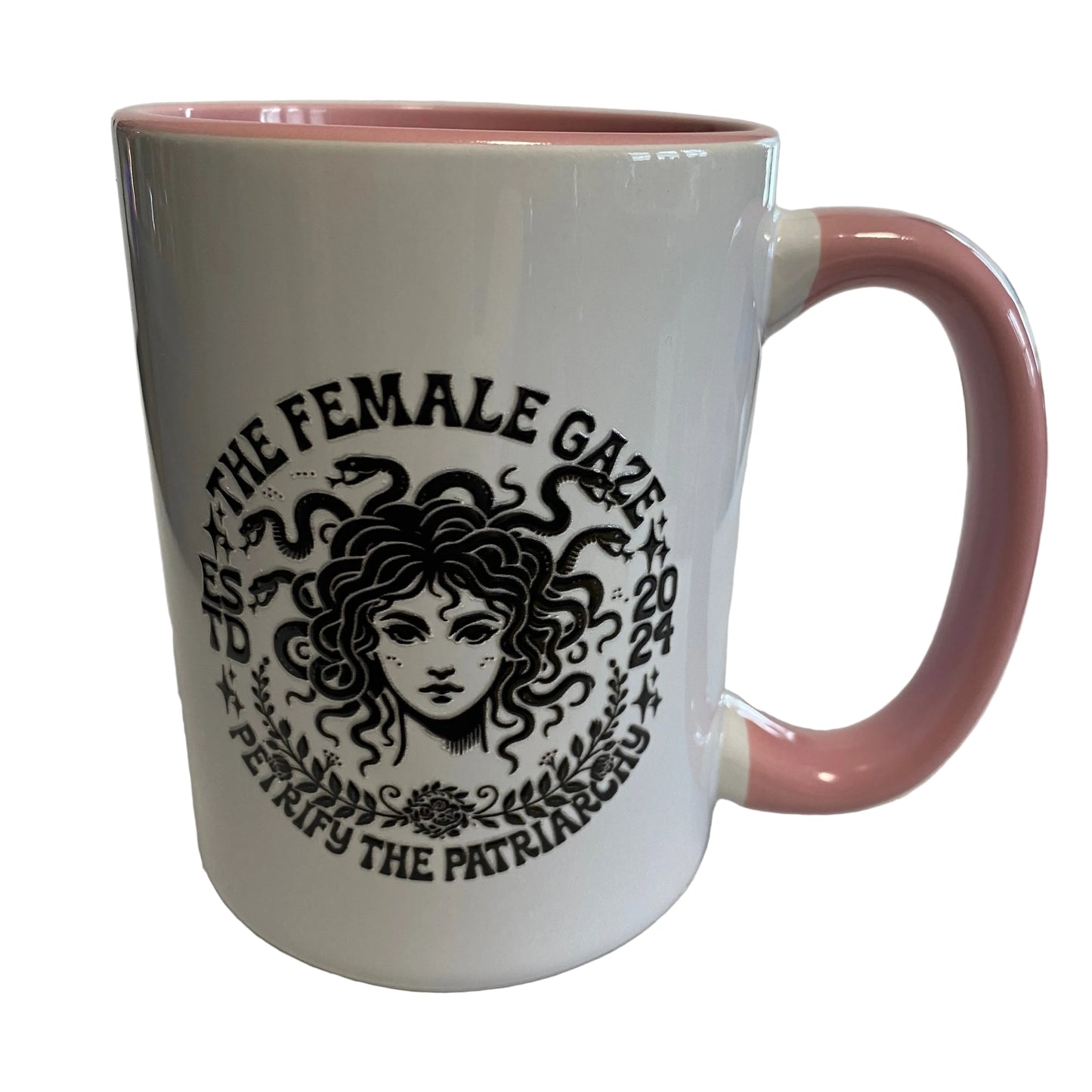The Female Gaze 15oz Mug- pink