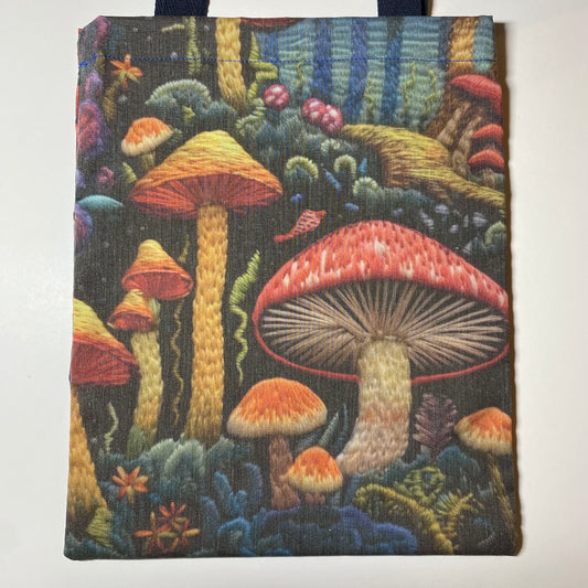 Stitch Print Mushroom Gift Bag