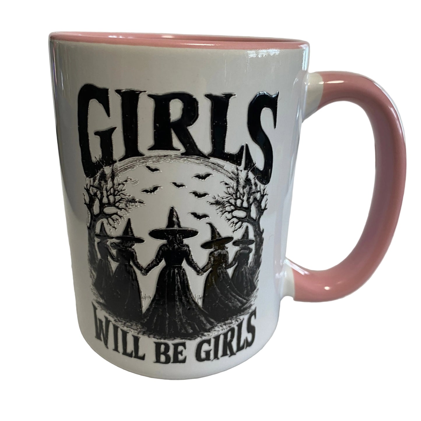 Girls Will Be Girls 15oz Mug- pink