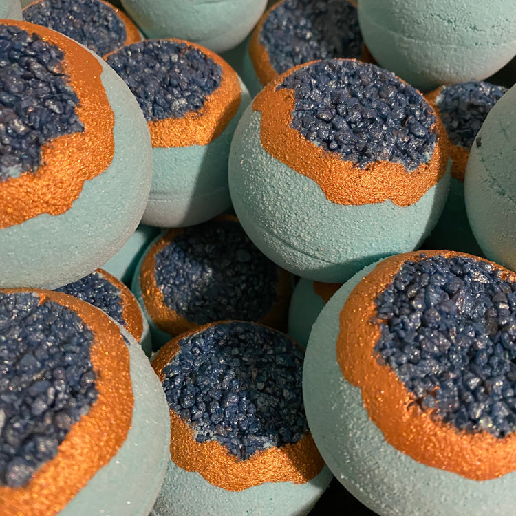 Teal Geode Bath Bomb