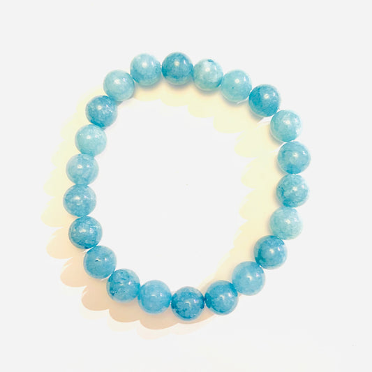 Blue Stone Bracelet 7”