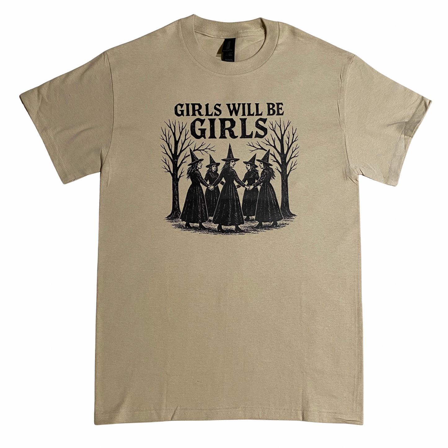 Girls Will Be Girls T-Shirt Beige