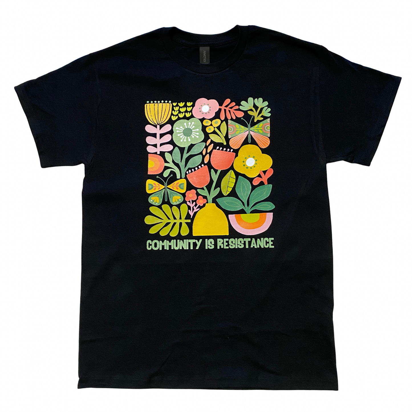 Community is Resistance T-Shirt Black