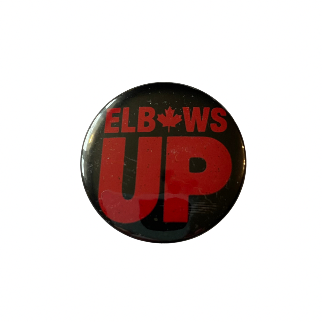 Elbows Up Pin