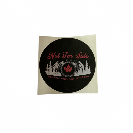Not For Sale Sticker
