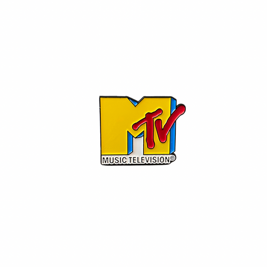 MTV Yellow pin