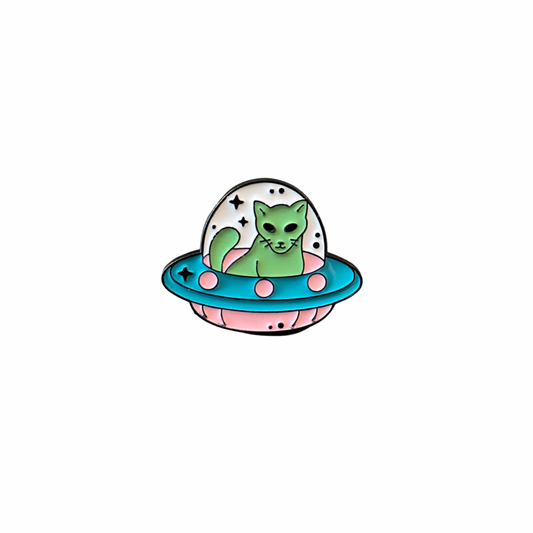 Big Cat Spaceship Driver pin