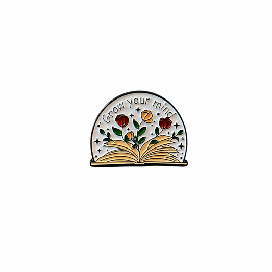Grow Your Mind pin