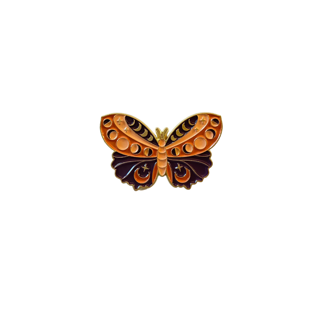 Big Pink Butterfly pin
