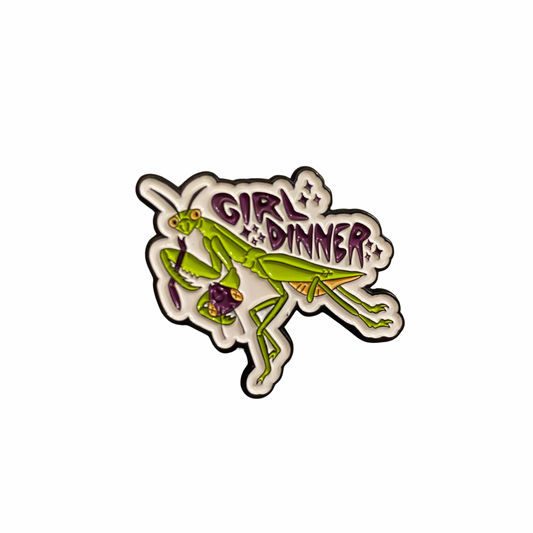 Girl Dinner pin