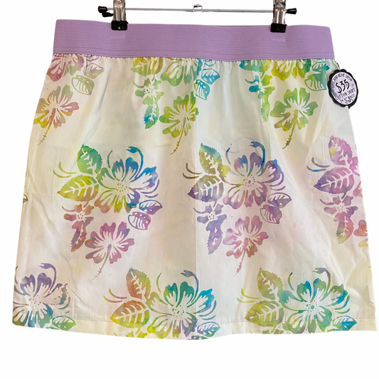 Beige Batik Skirt- lg