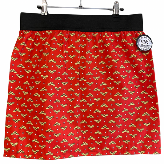 Red Wonder Woman Skirt- lg