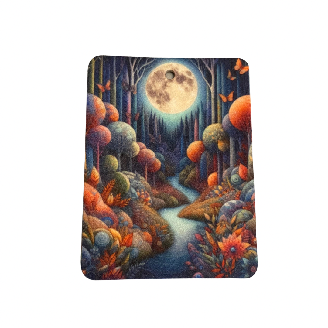 Moonlit Forest Air Freshener Felt