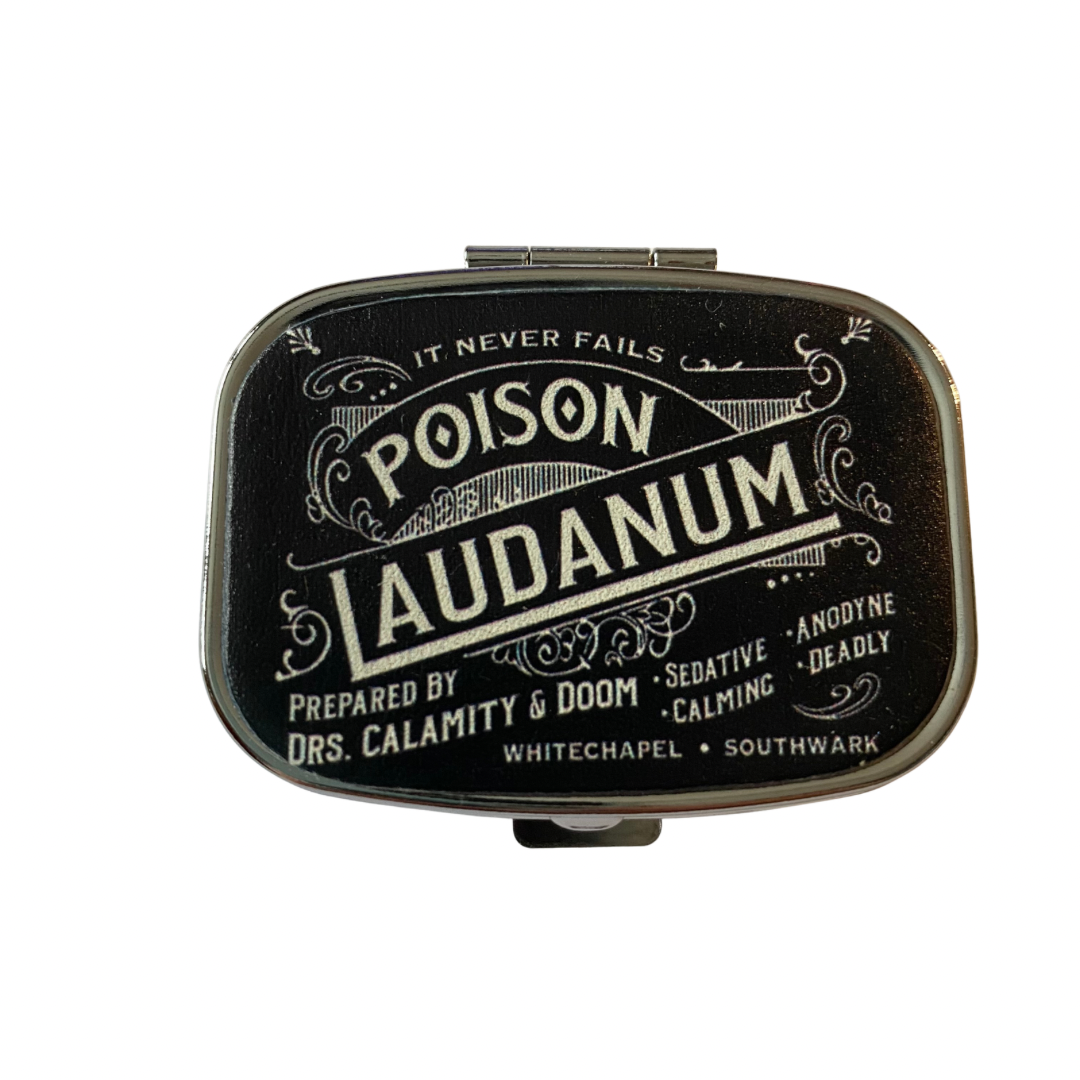 Poison Laudanum Pill Holder
