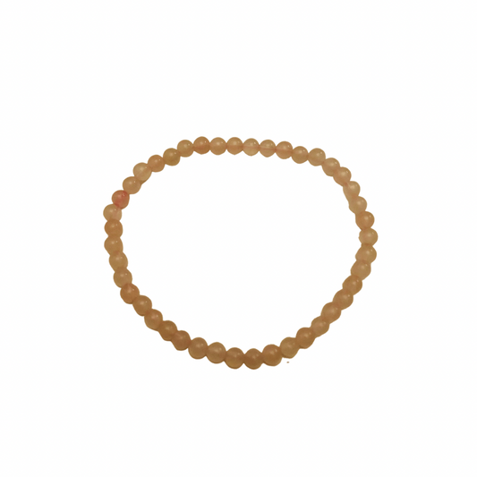 Yellow Jade Stone Bracelet