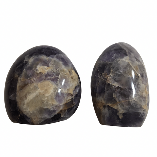 Chevron Amethyst Rounded Tower