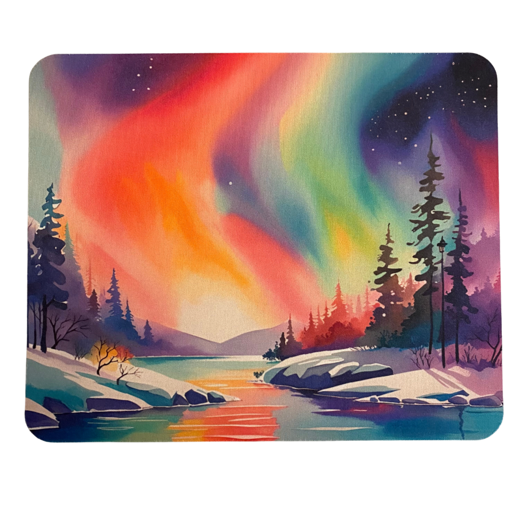 Aurora Borealis Mouse Pad