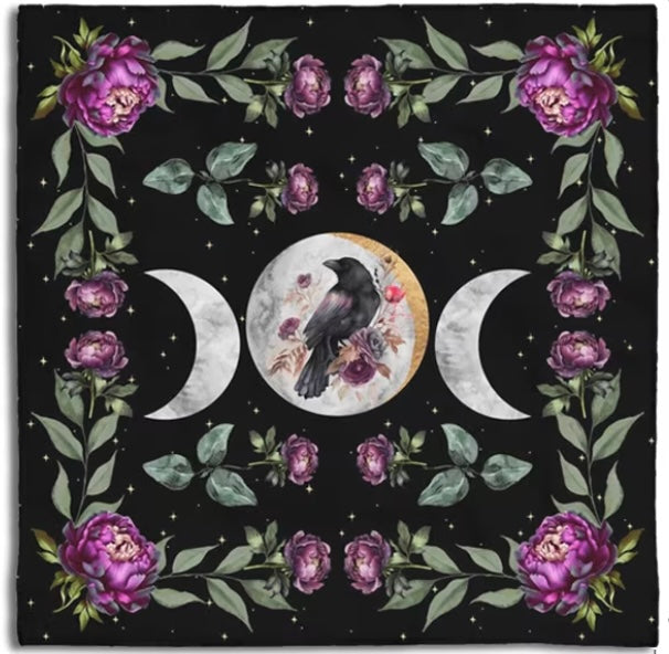 Triple Moon Alter Cloth