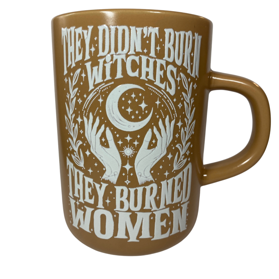 They Burned Women 18oz Mug- brown