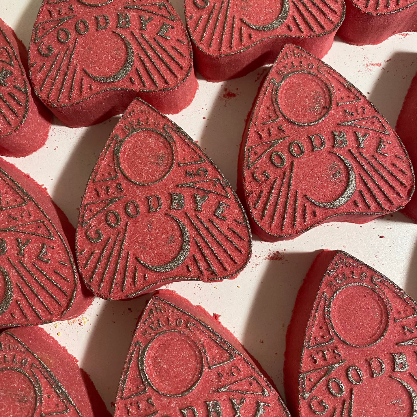 Red Planchette Bath Bomb