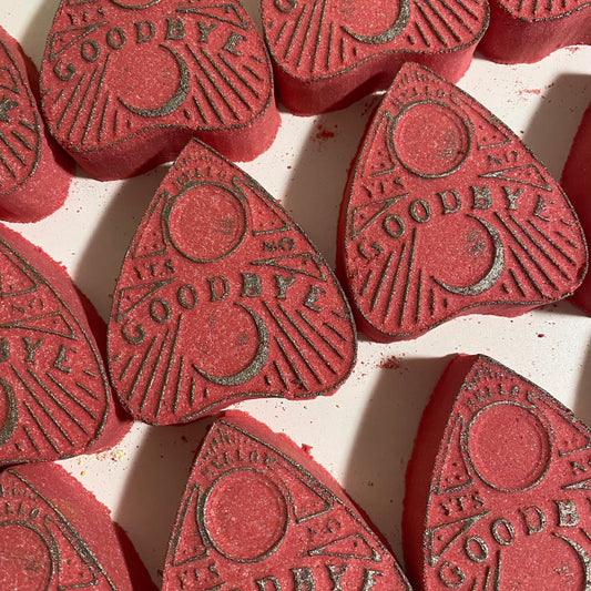 Red Planchette Bath Bomb