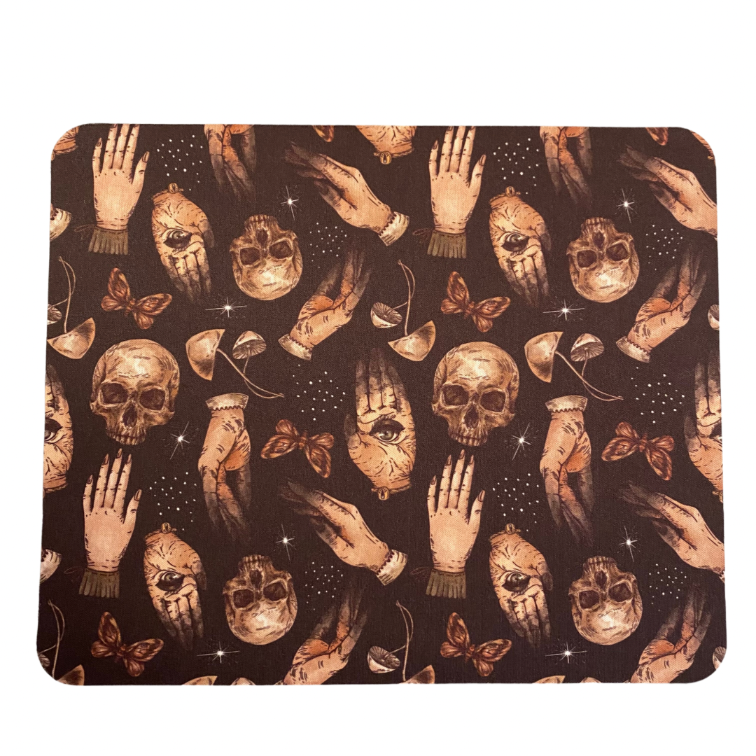 Black Witchy Mouse Pad