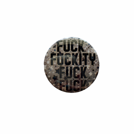 Fuck Fuckity Fuck Round Magnet