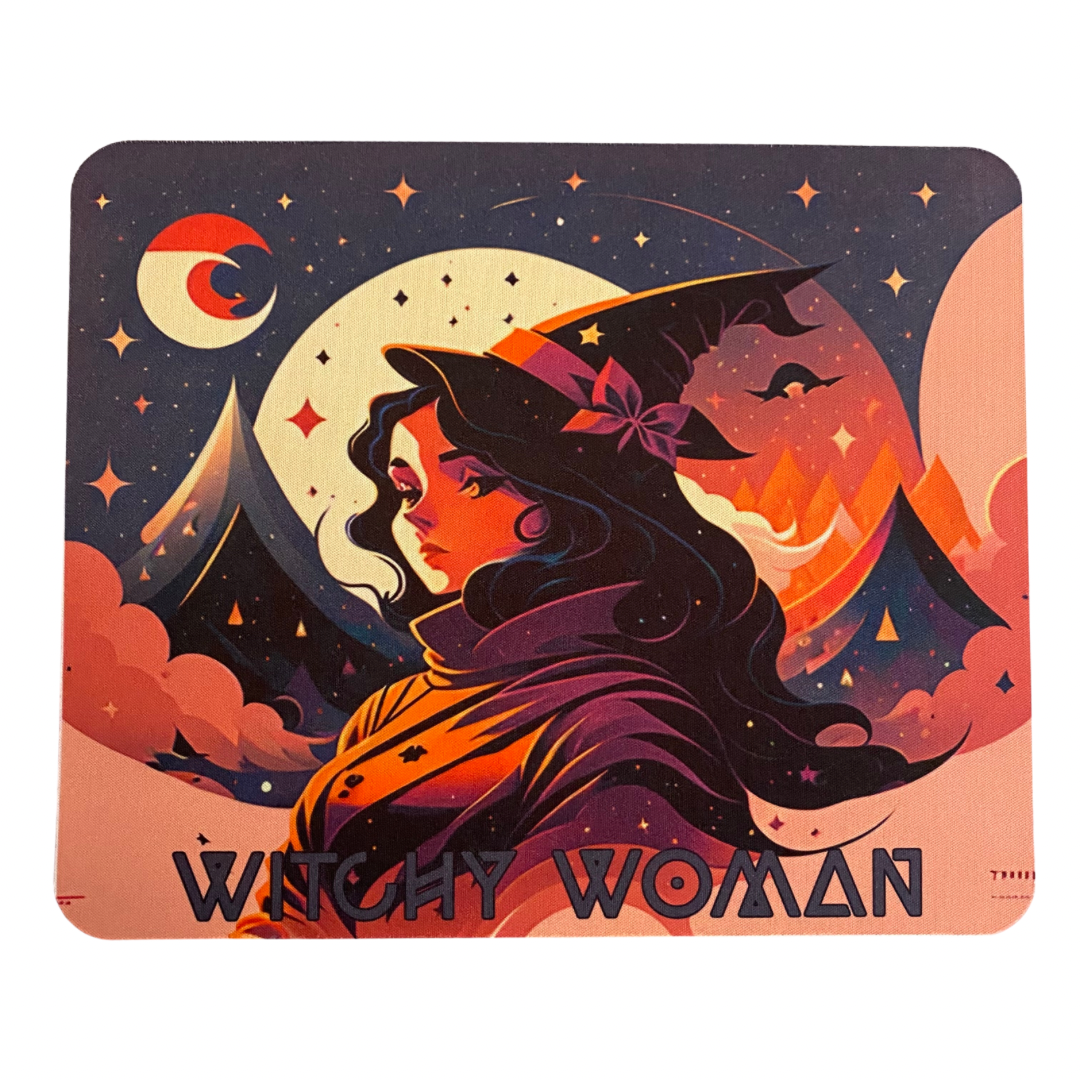 Witchy Woman Mouse Pad