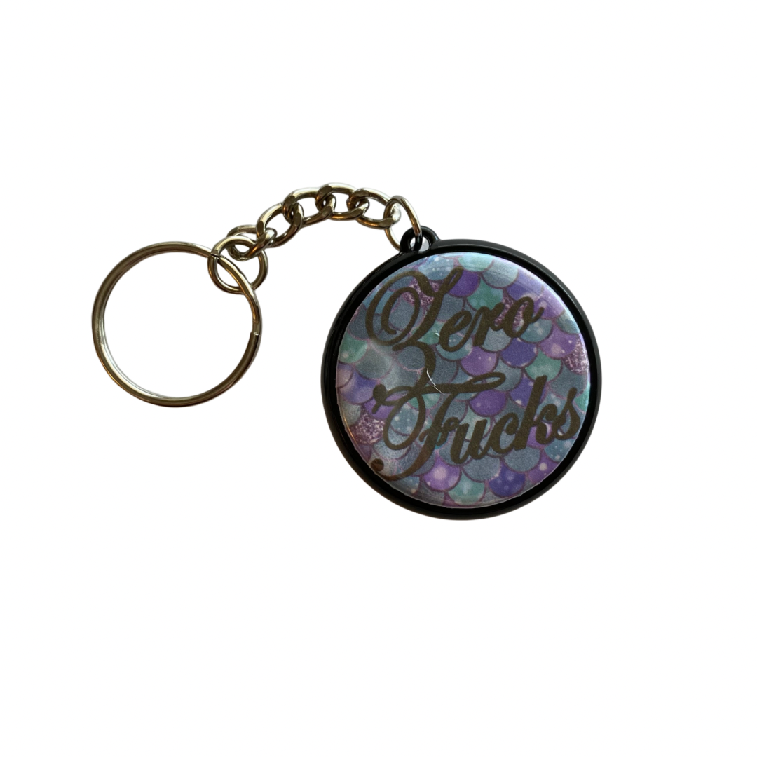 Zero Fucks Round Keychain