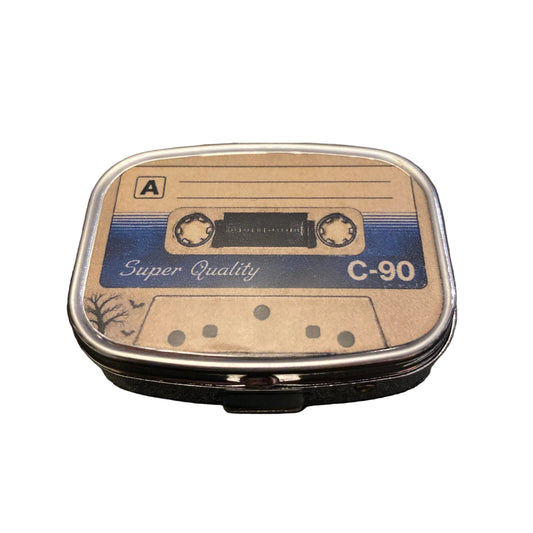 Cassette Tape Pill Holder