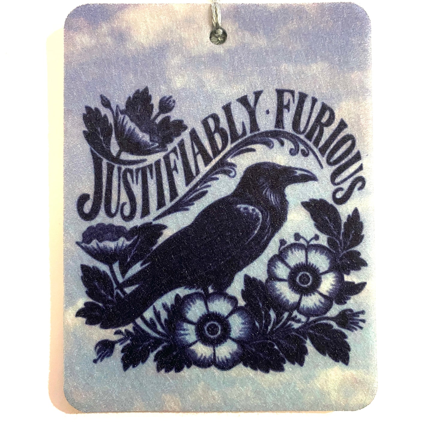 Justifiably Furious Air Freshener Felt
