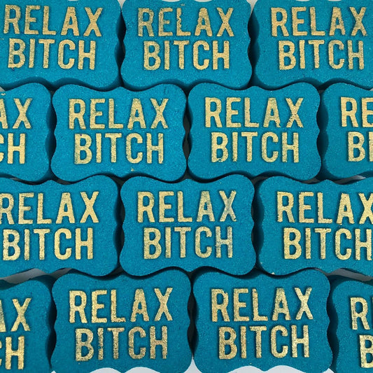 Teal Relax Bitch Bath Bomb
