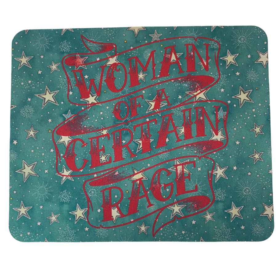 Woman of a Certain Rage Mouse Pad- stars