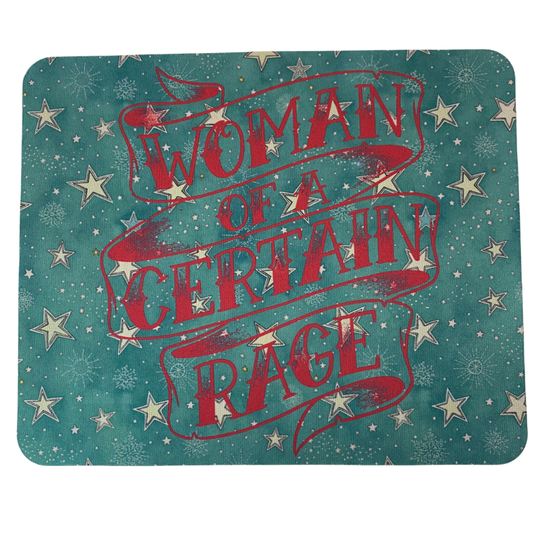 Woman of a Certain Rage Mouse Pad- stars