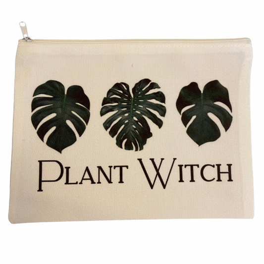 Plant Witch Zipper Bag