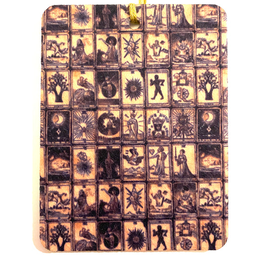 Sepia Tarot Air Freshener Felt