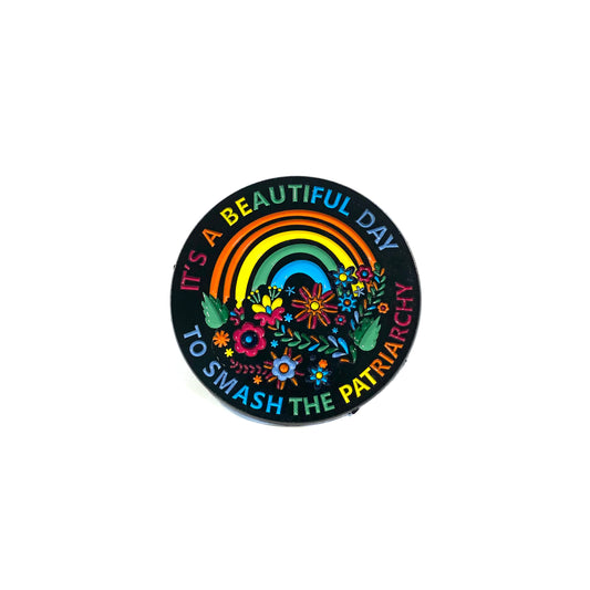 Smash The Patriarchy pin