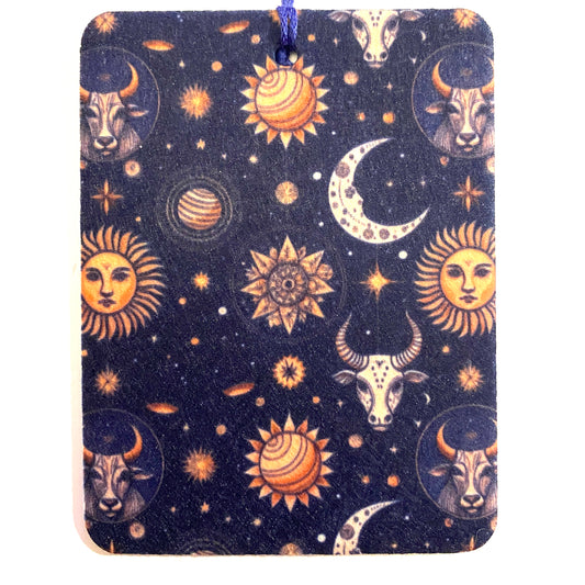 Star Moon Freshener Felt