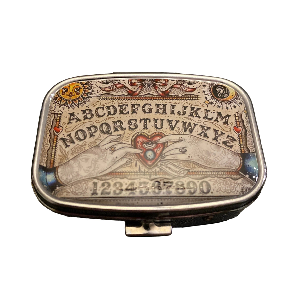 Red Planchette Pill Holder