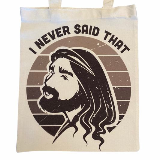 I Never Said That (grey) Bag