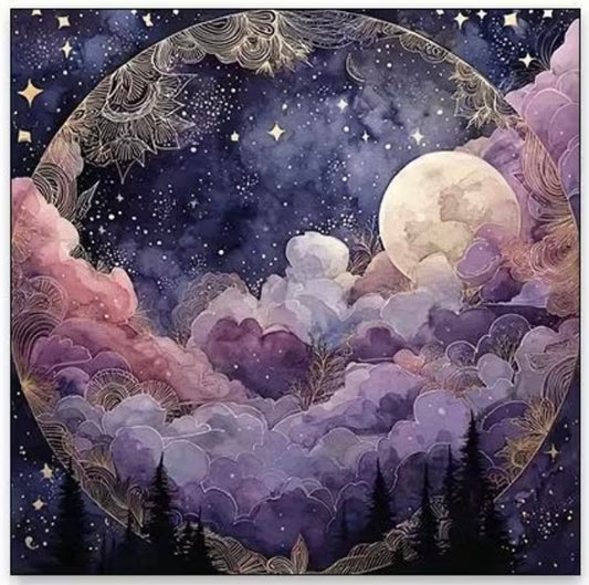 Purple Clouds Alter Cloth