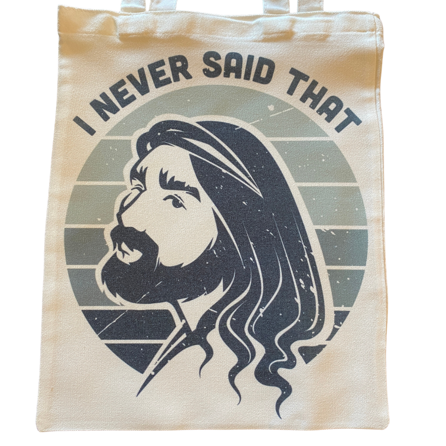 Grey I Never Said That Bag